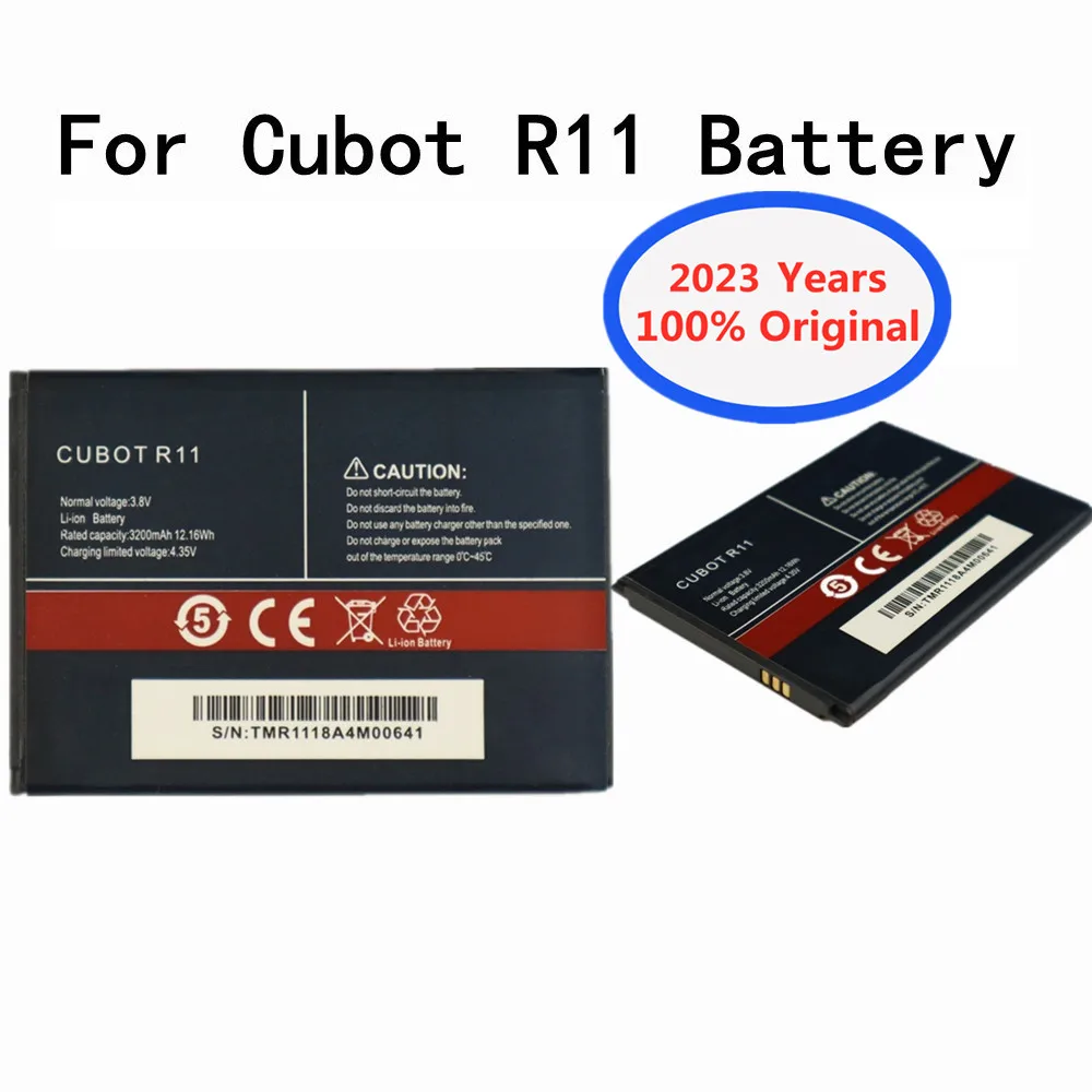 2023 Anni Batteria Cubot R11 Per Smartphone Cubot R11 3200Mah Batterie Di Ricambio Per Telefoni Cellulari Ad Alta Capacità