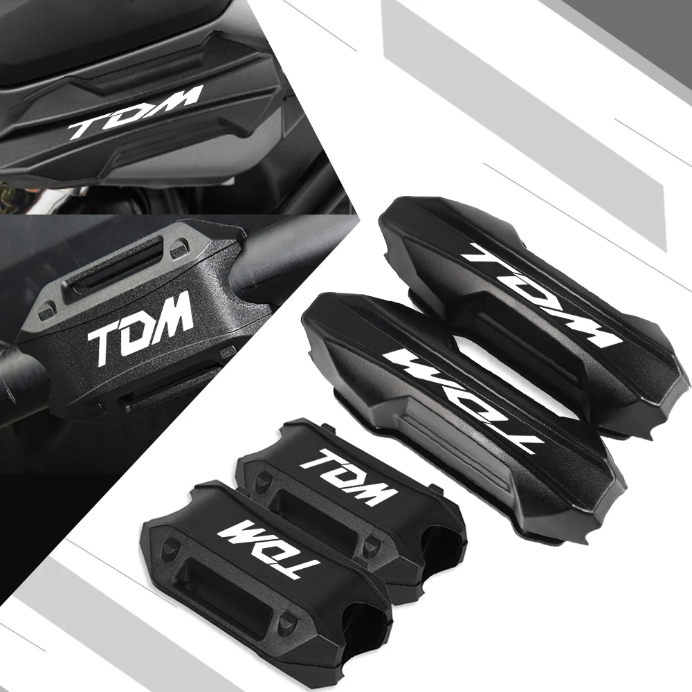25Mm Motorcycles Engine Crash Bar Bumper Decorative Guard Block For Yamaha Tdm 850 900 Tdm850 1991-2002 Tdm900 2004-2014 Moto 