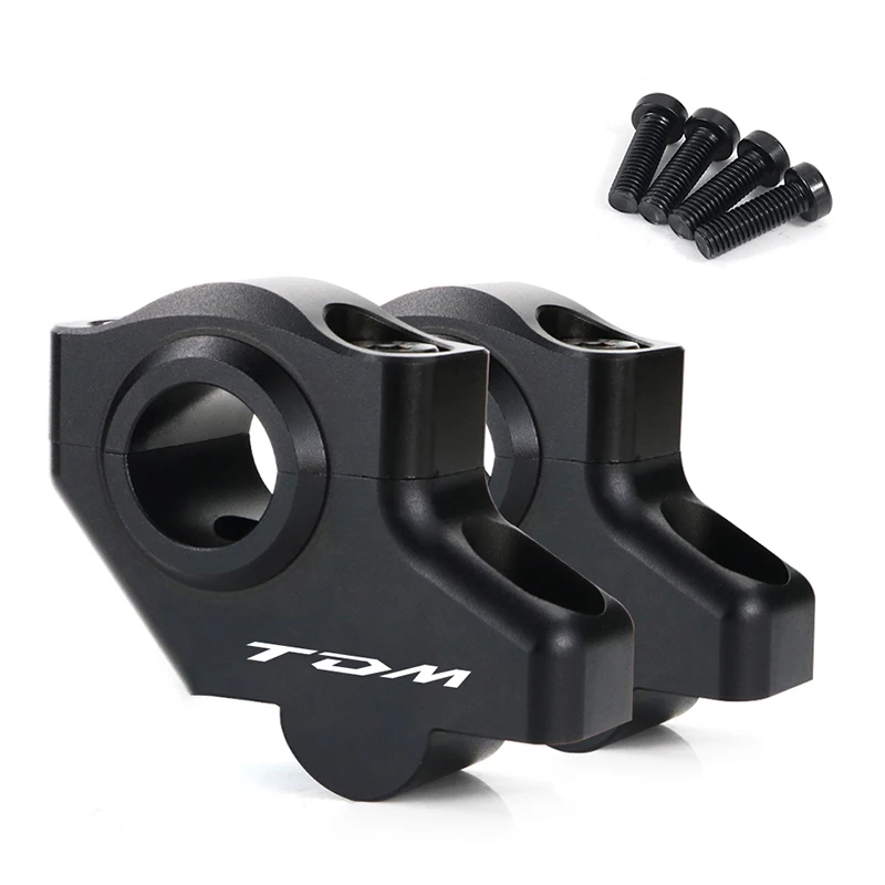 Misura Per Yamaha Tdm 850 1991-2000 Tdm 900 2002-2011 22Mm 7/8 "Riser Di Montaggio Per Manubrio Offset Per Moto Estendere Cnc Mobile