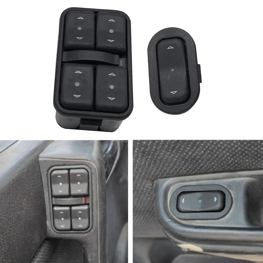 Car Styling Electric Power Master Window Control Switch Pulsante Di Sollevamento Per Vauxhall Astra Mk Iv Zafira Opel Astra Zafira 90561086