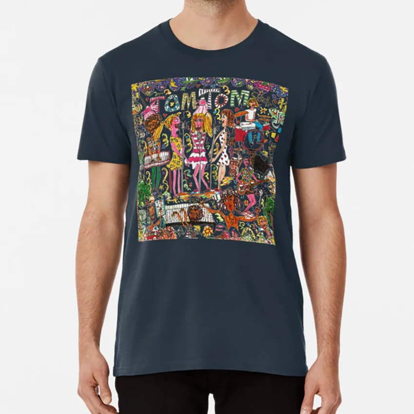 Tom Tom Club T Shirt Tom Club Talking Heads Album Musicale Classic Vinyl Record Band