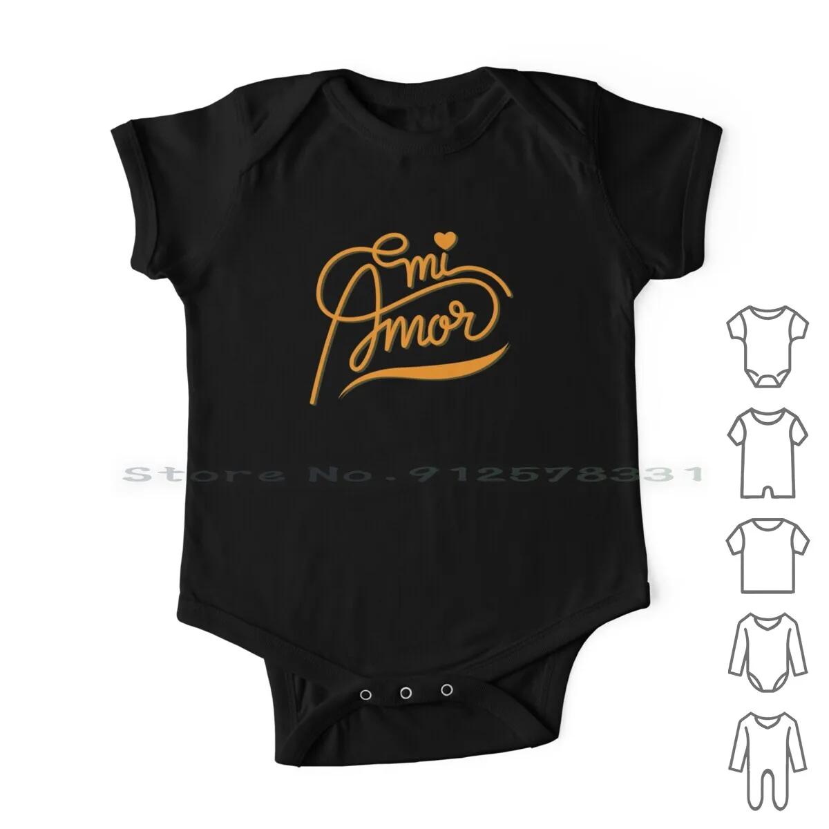 Mi Amor Neonato Vestiti Pagliaccetti Tute Di Cotone Mi Amor Ti Amo San Valentino Coppie Romantico Xoxo Oro Monolina