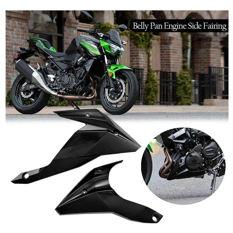 Newmotorcycle Inferiore Motore Spoiler Carenatura Di Protezione Carenatura Per Kawasaki Z400 Bellypan Belly Pan 2018-2021