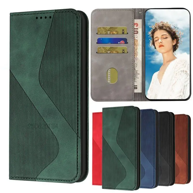 Per Samsung Galaxy S23 Ultra Luxury Flip Magnetic Phone On Sfor Funda Samsung S 23 Ultra S23 Plus Cover Leather Coque