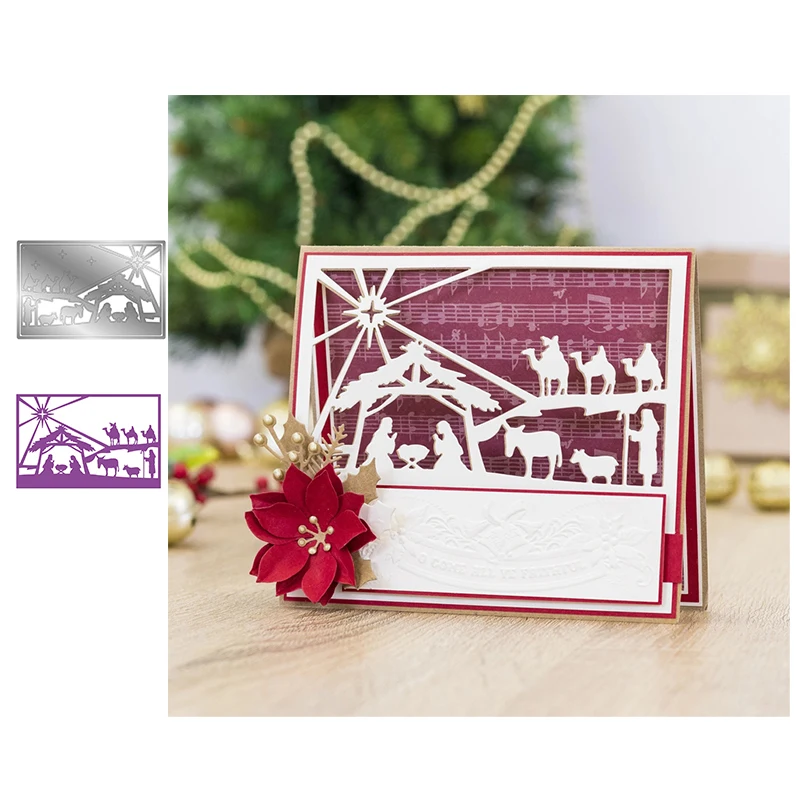 Desert Camel Cutting Diy Scrapbooking Album Christmas Card Making Decoration Paper Craft Metal Die Cuts Knife Mold