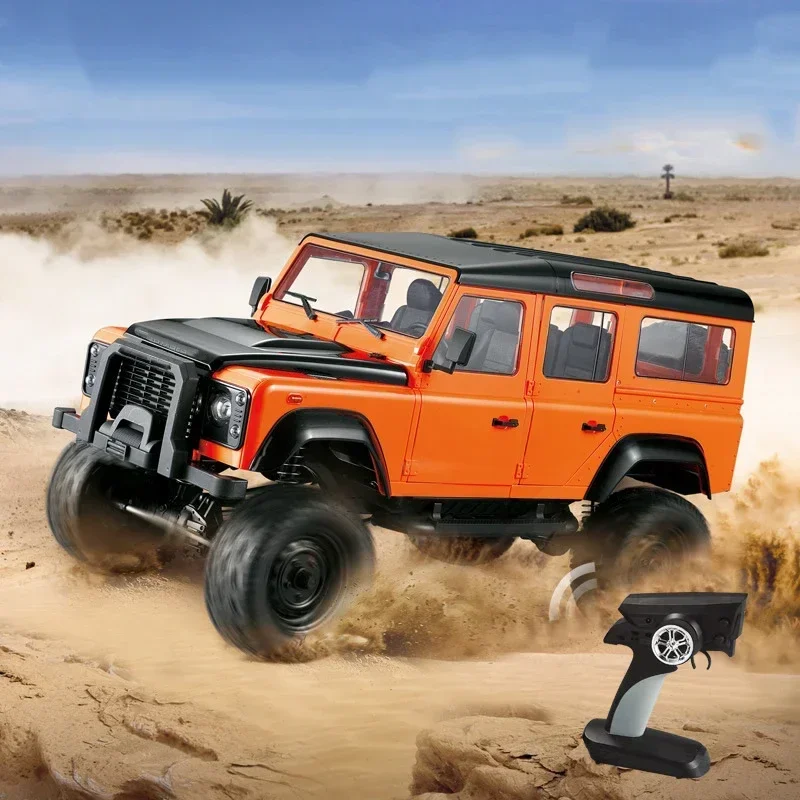Rc E101 Double E Five Doors Large Car 4Wd 1:8 D110 Crawler Buggy Climbing Car Potente Motore Metal Beam Telecomando Giocattolo Per Auto
