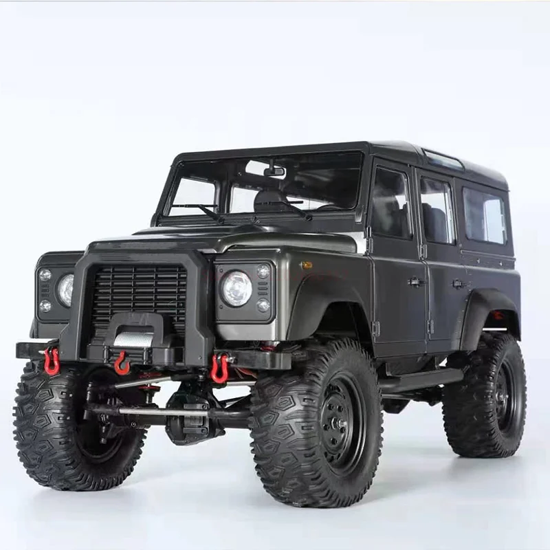 Instock Double E Five Doors Large Rc Car 4Wd 1:8 D110 Crawler Rc Buggy Climbing Car Potente Motore Metal Beam Telecomando Ca