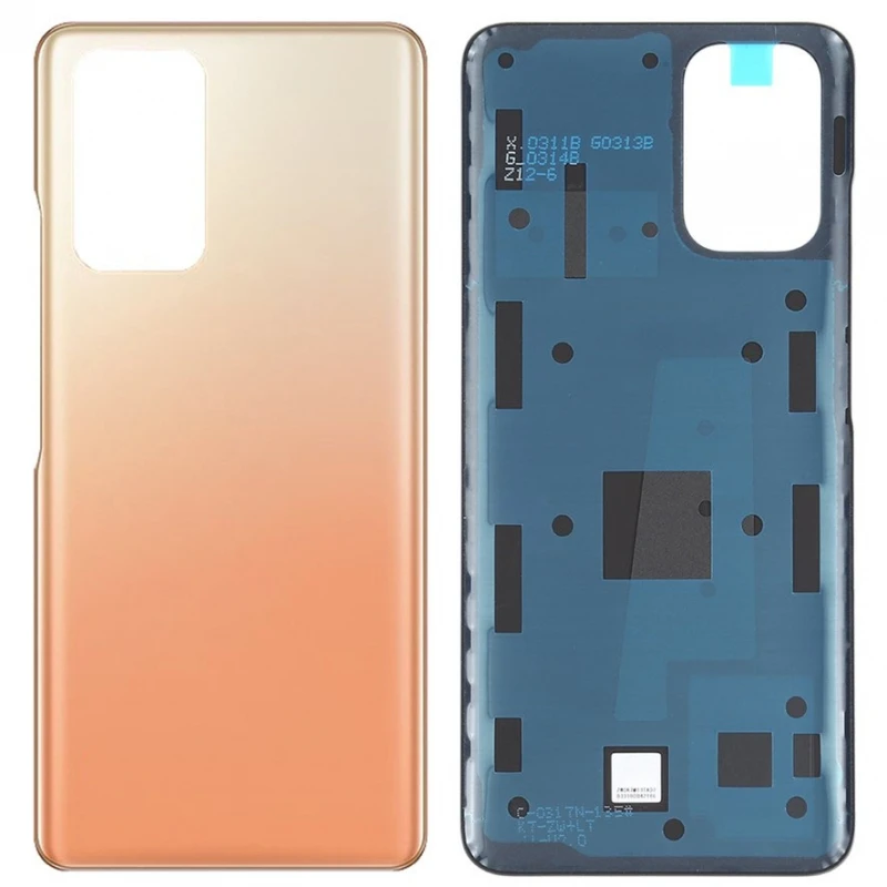 Coperchio Batteria Per Xiaomi Redmi Note 10 Pro Cover Posteriore Bronze Gradient Gold # Xiaomi Redmi Note 10 Pro (Muslimate)