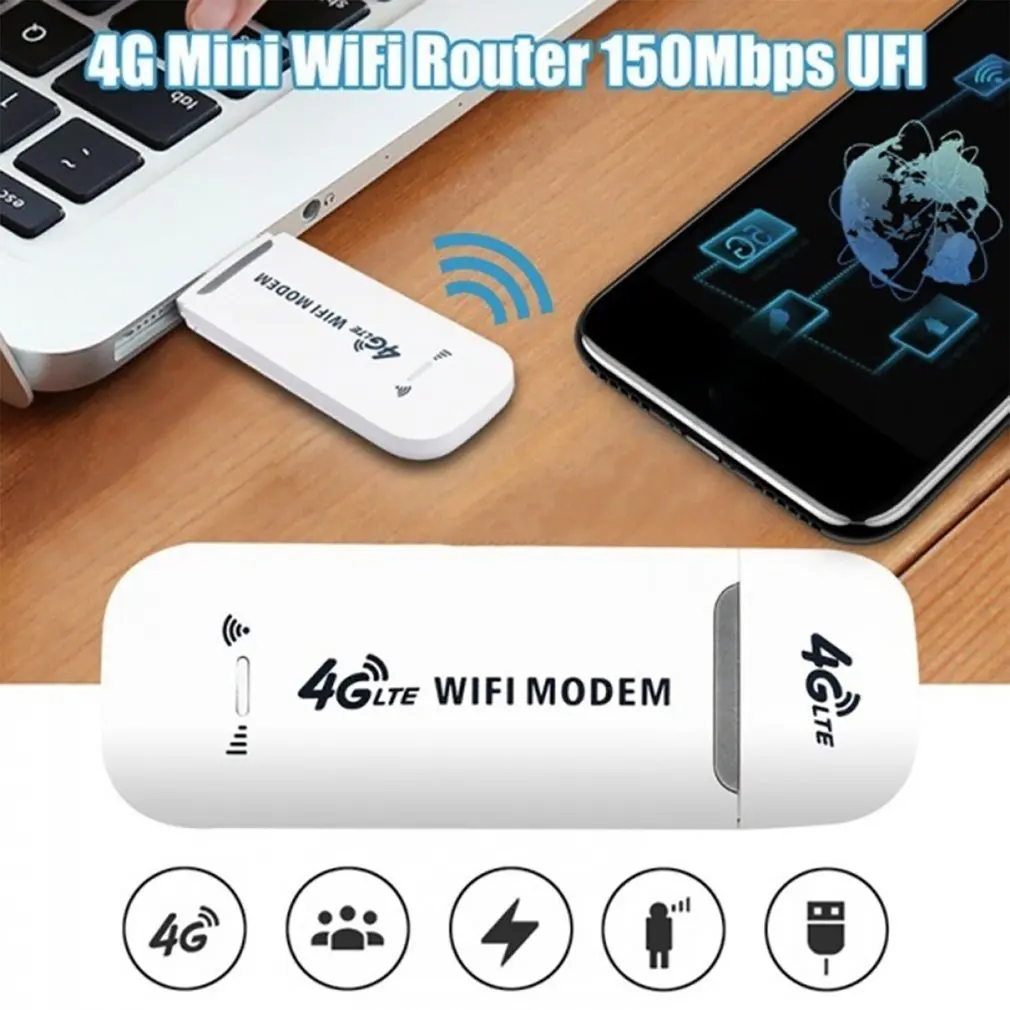 4G Lte Wireless Usb Dongle Mobile Broadband 150Mbps Modem Stick Sim Karte Wireless Router Usb 150Mbps Modem Stick Fuir Home Offic