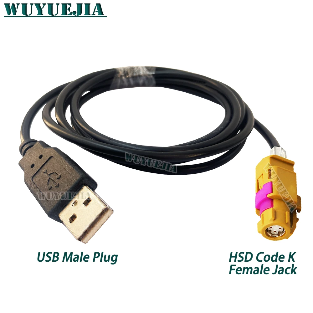 Hsd Code K Femmina A Usb Maschio Car Head Unit Control Screen Rcc Nac Cable Adapter Per Peugeot 207 307 308 408 Citroen C2 C3 Ds