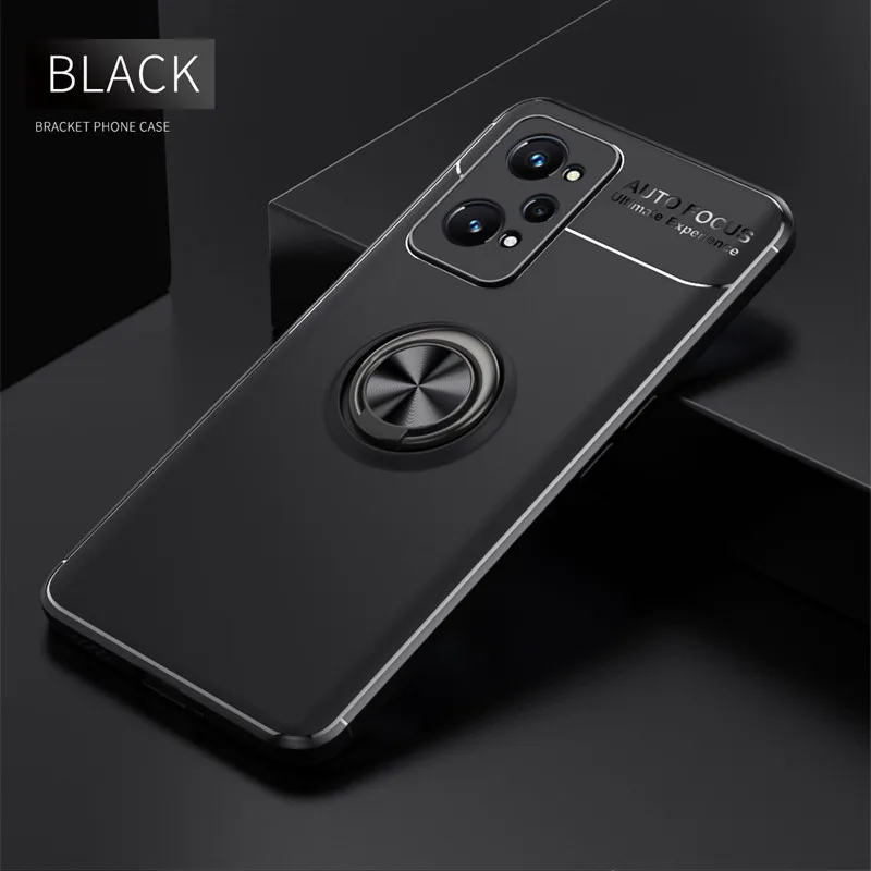 Per Realme Gt Neo 3T Custodia Per Oppo Realme Gt Neo 3T Cover New Bumper Soft Ring Supporto Magnetico Per Cover Realme Gt Neo 3T Fundas