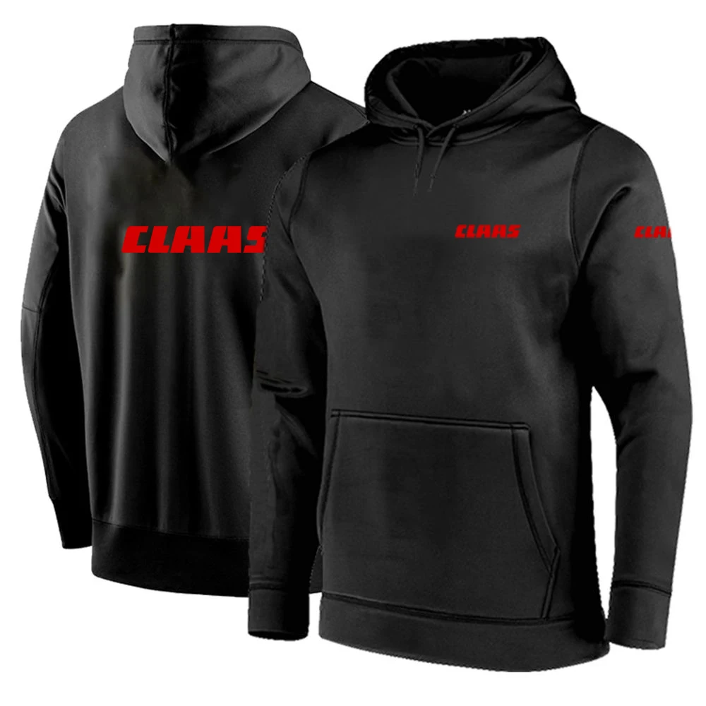 2023 New Men'S Spring Autumn Claas Printing Hoodie Sweatshirt Long Sleeve Comfortable Fashion Pullover Casual Jacket Zipper Coat