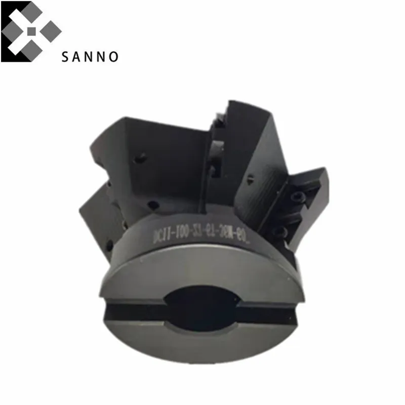 Supporto Per Testa Fresa A Coda Di Rondine 60 Gradi 55 Angolo Cnc Indexabile Frese A Coda Di Rondine Disco Utensile Dc11-100-27-6T / Dc11-180-40-6T