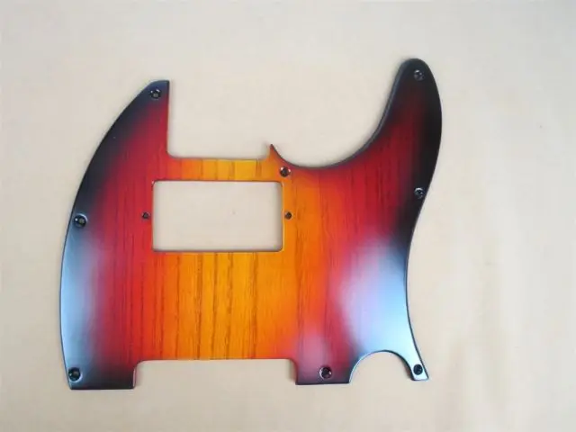 1 Pz New Fatti A Mano Ailanto Legno Chitarra Telecaster Tele Pickguard #3845