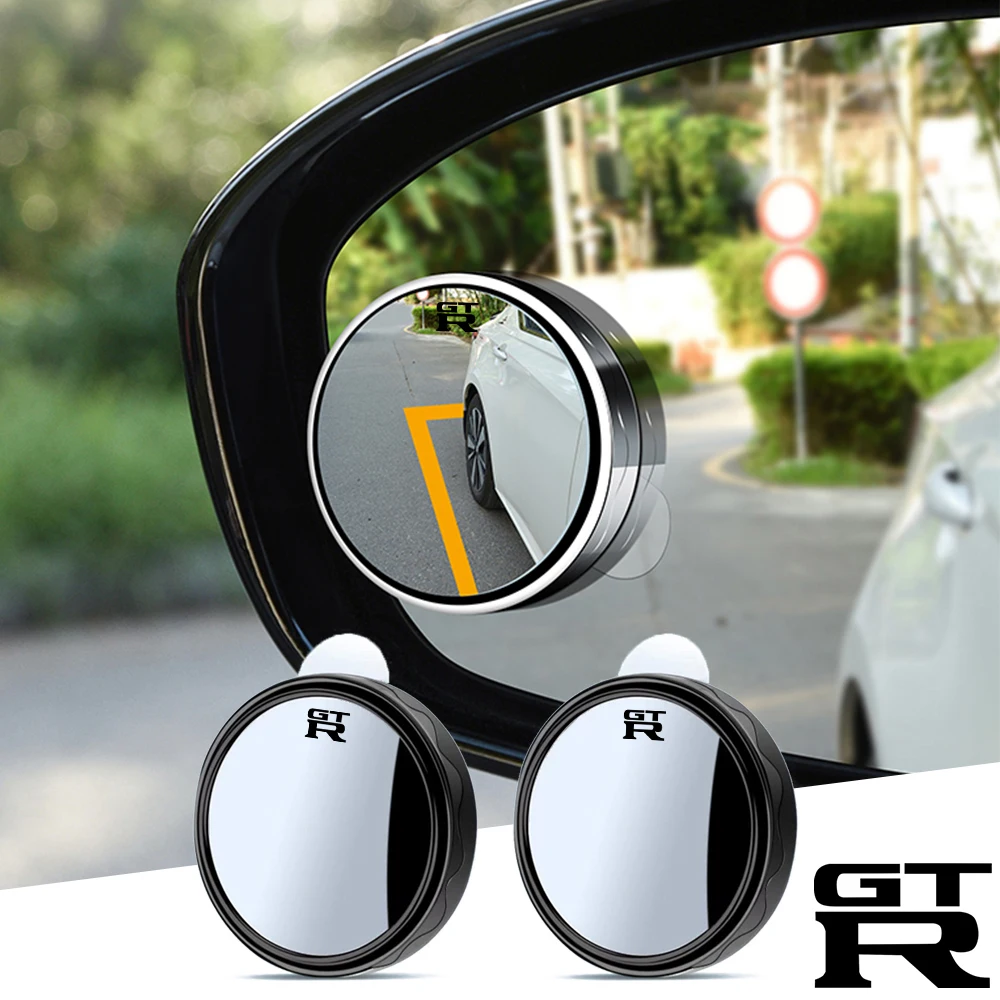 Per Nissan Gtr Gt-R Nismo R35 Premium Edit 2Pcs Car Sucker Mirror Small Blind Spot Mirror Accessori