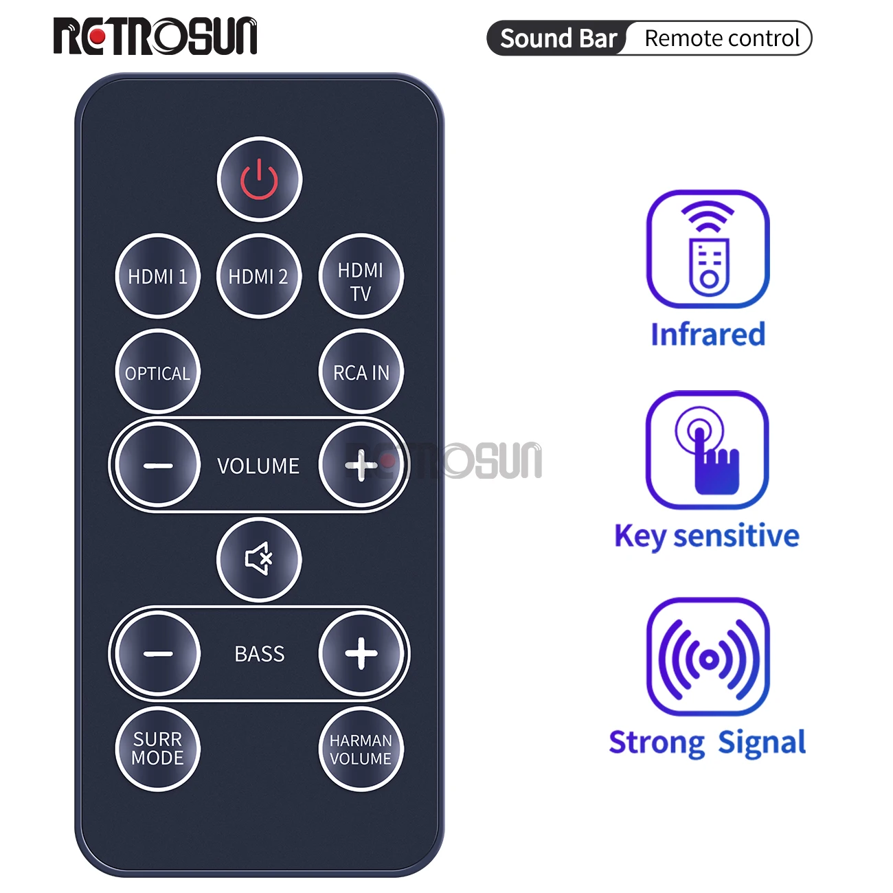 Nuovo Telecomando Per Harman Kardon Sb 26 Sb26 Muslimex Sound Bar