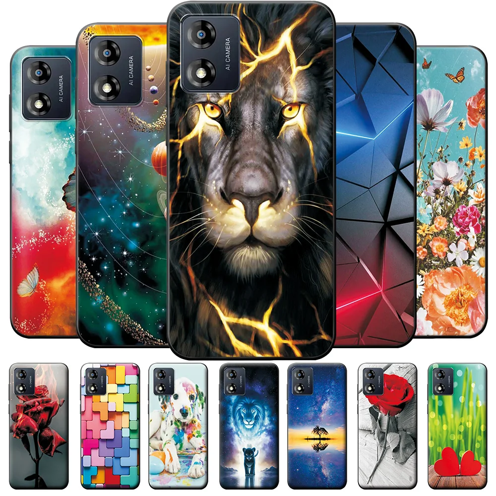 Per Motorola Moto E13 Custodia Per Moto E13 Cute Animal Coque Custodie Morbide In Silicone Per Moto E13 E13 Cool Cartoon Fundas
