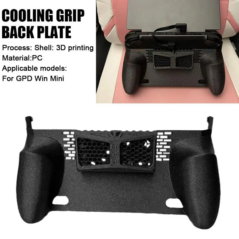 Per Gpd Win Mini Cooling Grip Cover Posteriore Guscio Di Stampa 3D Con Ventola Di Raffreddamento Per Gpd Win Mini Accessori Per Console Portatili