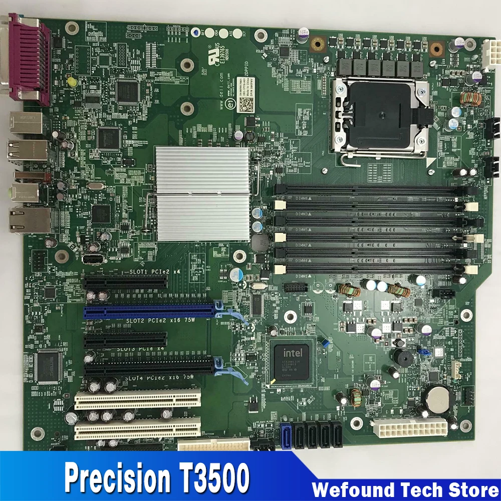 Scheda Madre Della Workstation Per Dell Precision T3500 Completamente Testata Xpdfk 9Kpnv K242G K095G