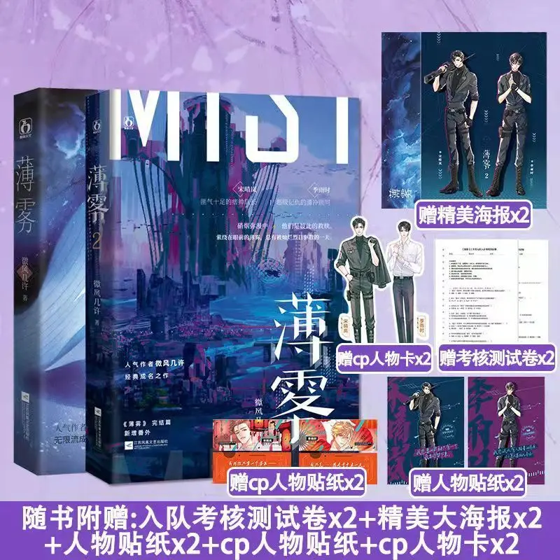 2 Libri Bo Wu Bl Romanzo Wei Feng Ji Xu Scrittore Youth Romance Romanzi Wu Xian Liu Bl Romanzi Libro