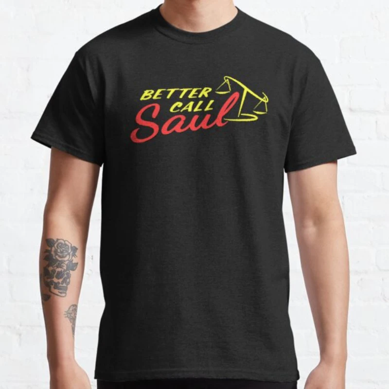 Better Call Saulo T Shirt Hamlin Hamlin E Mcgill Goodman Drama Legal Tv Casual Streetwear Top Uomo Donna Graphic Traspirante Tee