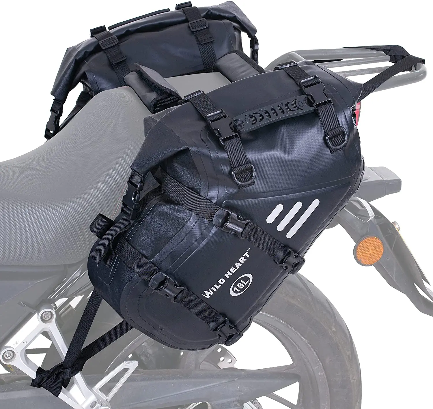 Borse Laterali Per Moto A Cuore Selvaggio Di Spedizione Gratuita Borse Laterali Per Moto Impermeabili 36L Borse Laterali Borsa Per Borse Accessorio Pe