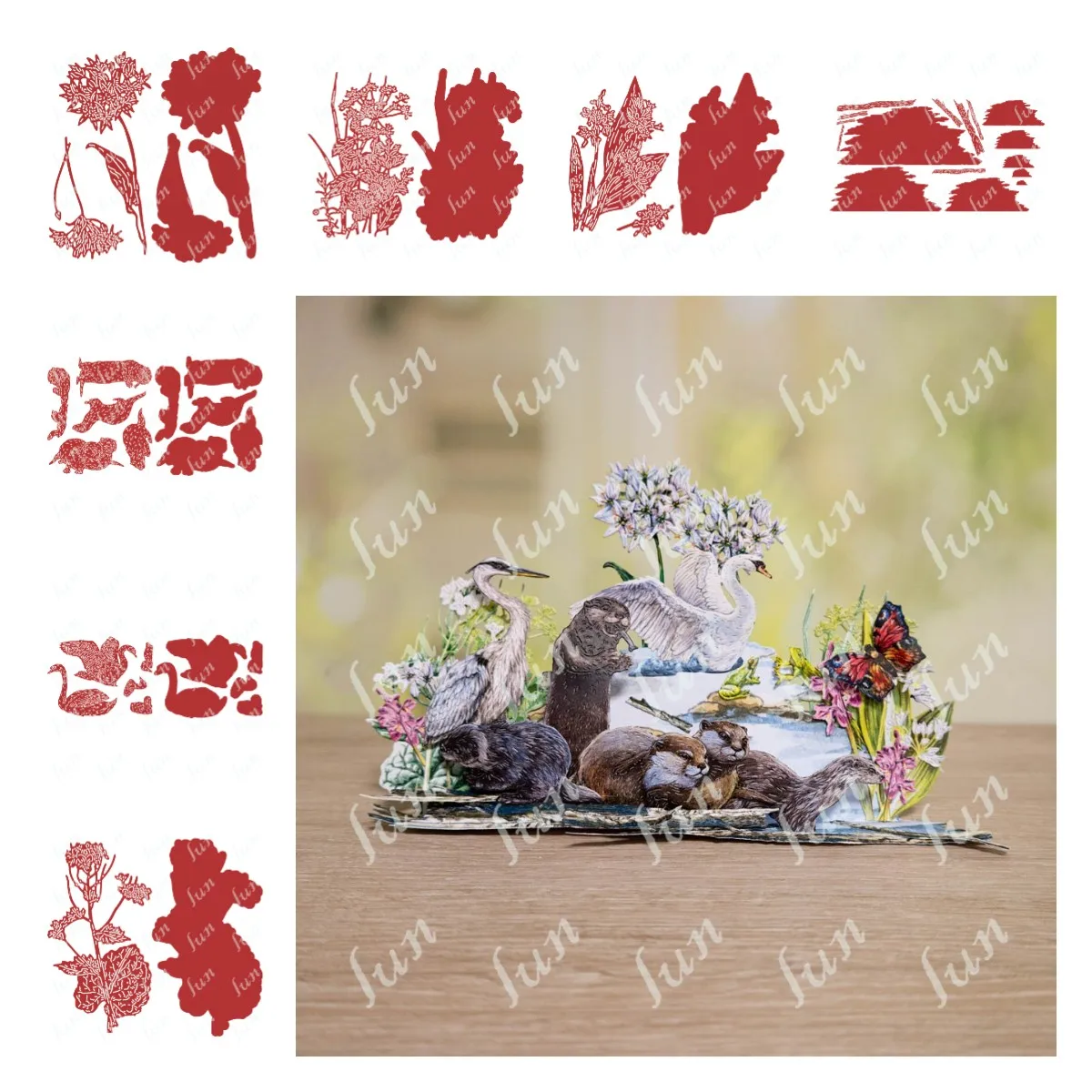 Gwyneth & Arthur Mustard Wild Garlic Orchid Molds Cutting Dies New Arrival 2022 Scrapbooking Photo Album Embossing Decoration