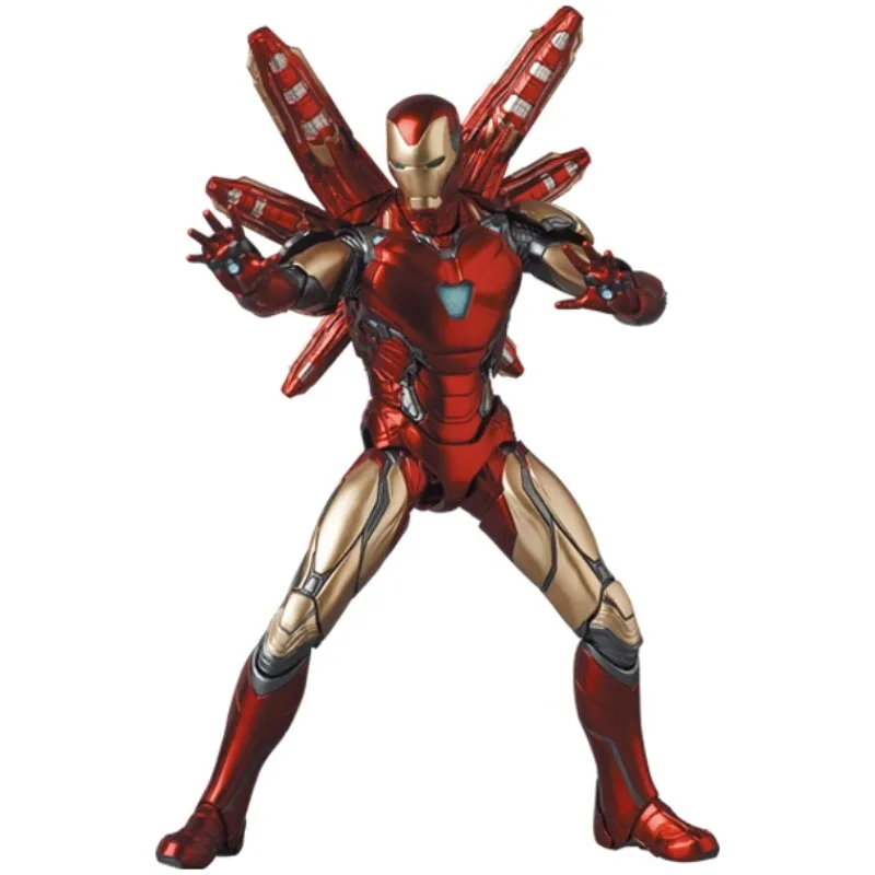 In Magazzino Originale Medicom Toy Mafex 136 Iron Man Mk85 Avengers Endgame Collection Modello Animazione Personaggio Action Toy