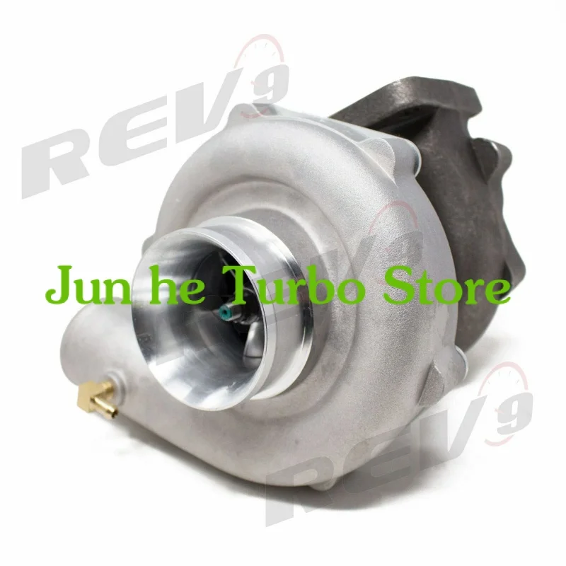 Rev9 Tx-50E-57 Billet Ruota Del Compressore Turbo Charger .63Ar T3 4 Bullone Di Scarico
