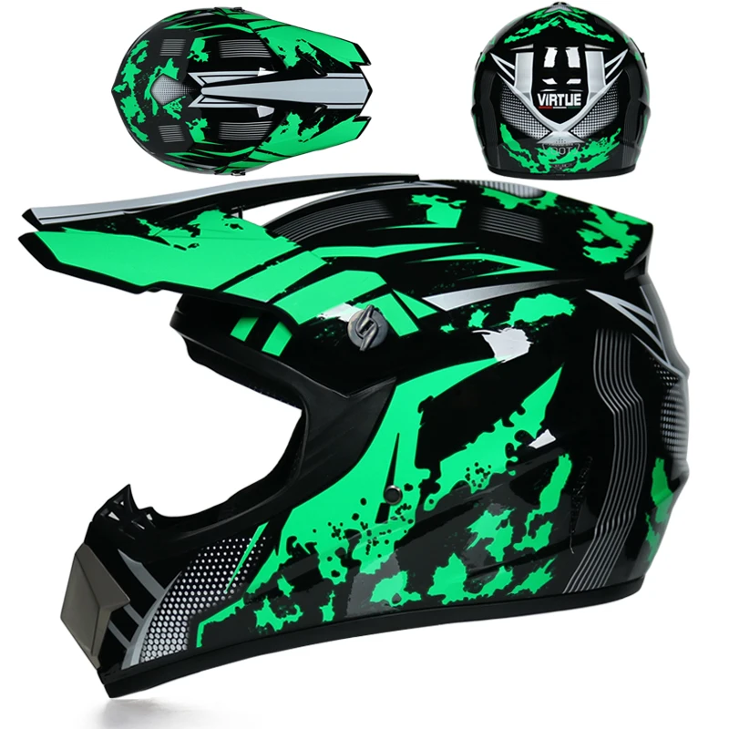 Vendita Calda Casco Moto Rcycle Casque Caschi Moto Moto Cross Off Road Casco Uomo Ragazzo Ragazza Casque Ciclismo Protettivo