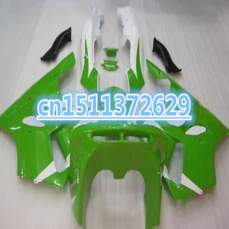 Vendite Calde, 94-97 Kit Carenatura Ninja Zx-6R Per Kawasaki Ninja Zx6R 1994-1997 Zx 6R 94 95 96 97 Carenature Moto Verde E Bianco