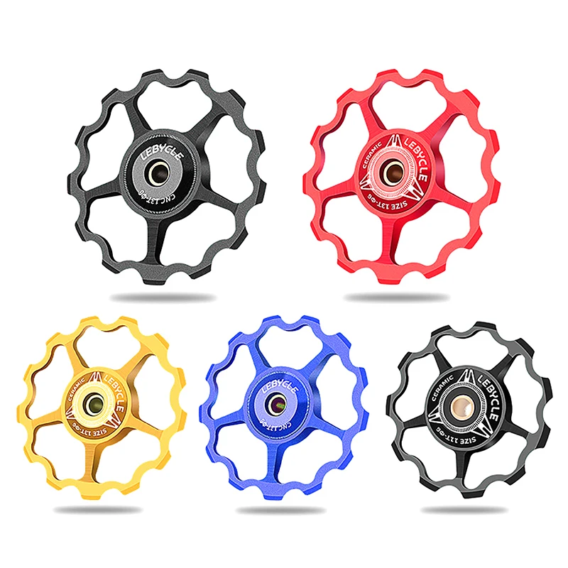 Nuova Bicicletta Deragliatore Posteriore Puleggia Jockey Ruota Cuscinetto In Acciaio 9T/11T In Lega Di Alluminio Jockey Wheel Bicicletta Jockey Roller