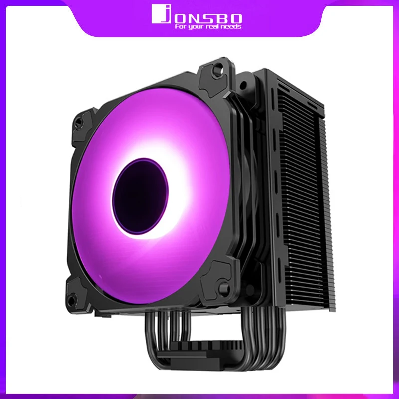 Jonsbo Cr-120 4 Tubi Di Calore Cpu Cooler Rgb Colorful Air Cooler Computer Dissipatore Di Calore Per Lga 1700 1150 1151 1155 1156 775 Am4 Am5