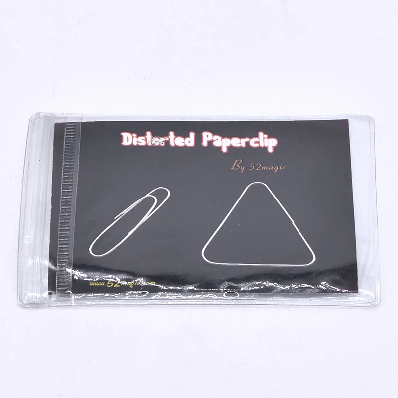 Paperclip Distorta Mind Bending Paperclip Trucchi Magici Mentalismo Close Up Illusion Gimmick Puntelli Commedia Magica
