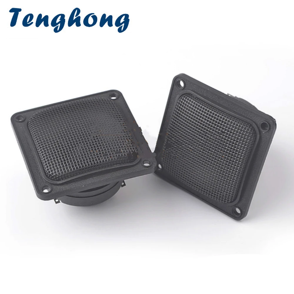 Tenghong 2 Pz 3 Pollice Tweeter Altoparlante 30 W 72Mm Tweeter Piezoelettrico Di Ceramica Piazza Audio Speaker Treble Piezo Altoparlanti Corno