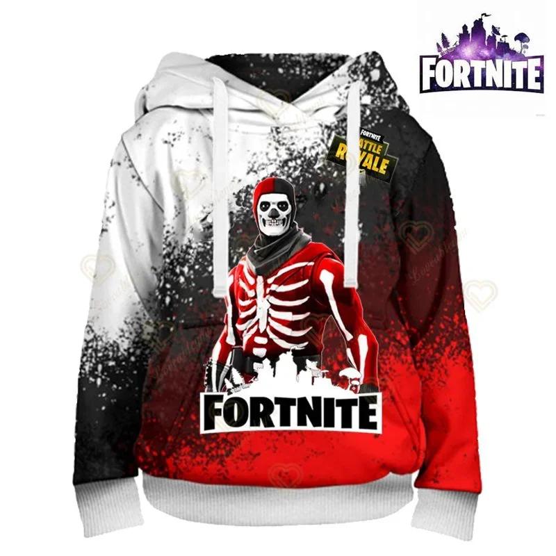 Ragazzi Ragazze Fortnite Victory Jacket Battle Game 3D Print Felpa Con Cappuccio Felpa Streetwear Abbigliamento Harajuku Kids Hero Uomo Donna Top
