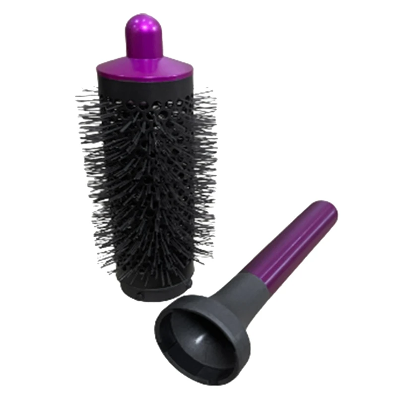Pettine Cilindrico + Manico Per Accessori Per Asciugacapelli Dyson Airwrap Set Di Pettini Cilindrici Multifunzionali A Doppio Scopo