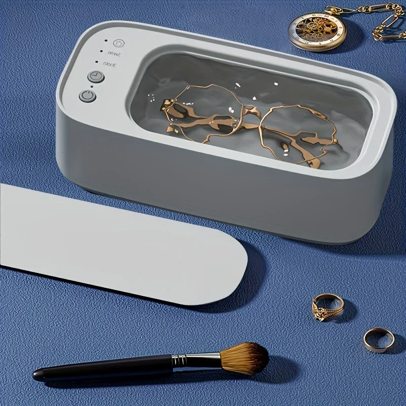 1 Pc Ultrasonic Cleaner Portable Home Ring Glasses Cleaner Home Jewelry Occhiali Orologi Accessori Per La Pulizia