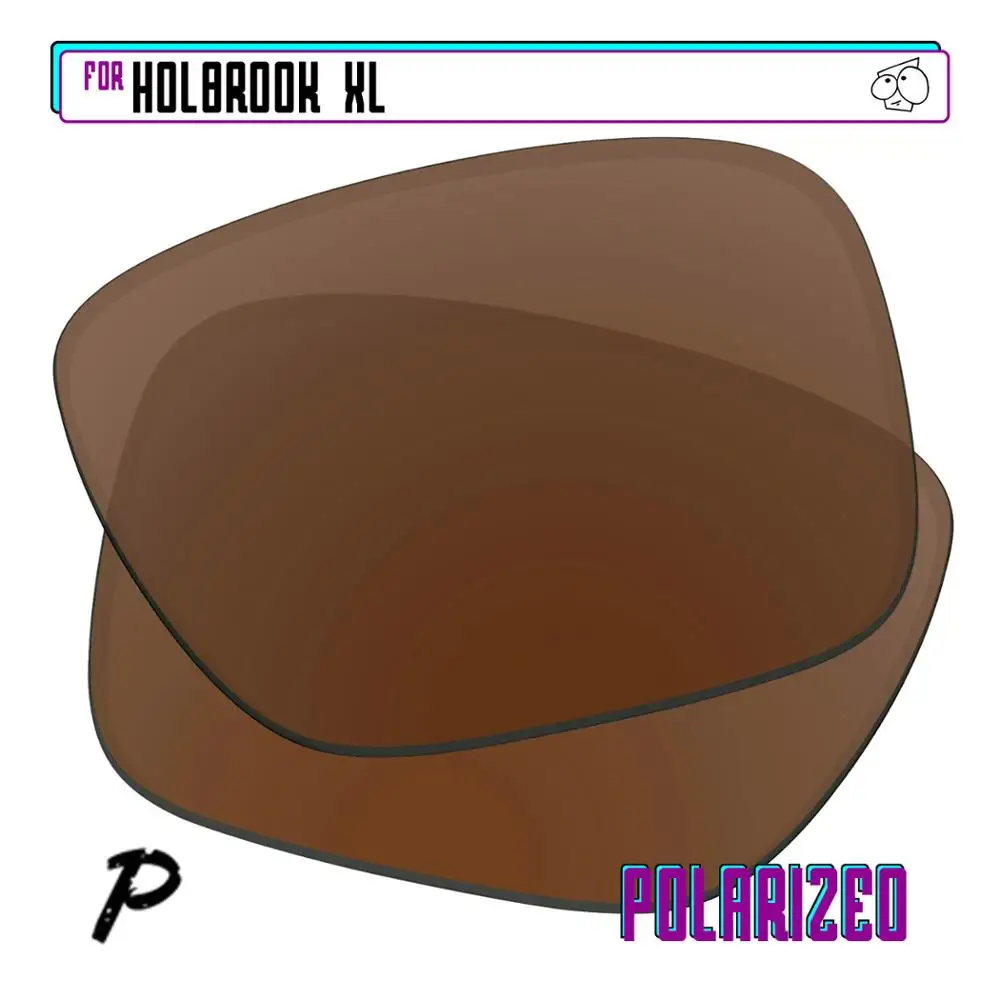 Ezsostituisci Lenti Di Ricambio Polarizzate Per Occhiali Da Sole Oakley Holbrook Xl-Marrone P