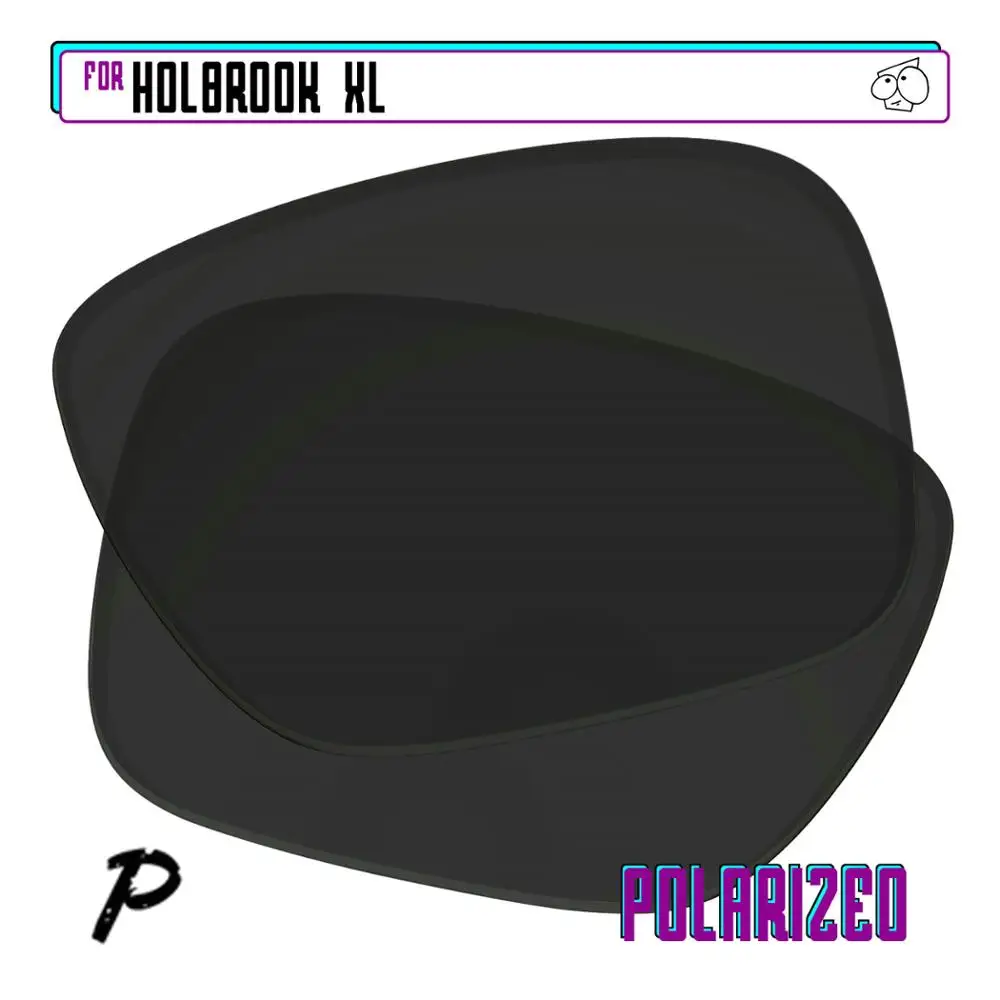 Ezreplace Polarizzati Lenti Di Ricambio Per-Oakley Holbrook Xl Occhiali Da Sole-Nero P