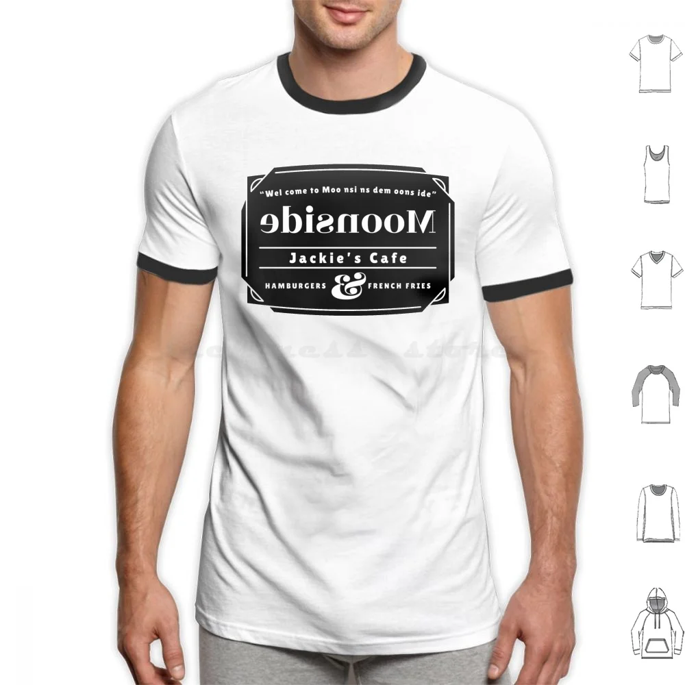 Earthbound-Mother 2-Moonside-Jacky'S Cafe T Shirt Big Size 100% Cotone Earthbound Mother Mother 2 Mother 3 Smash Bros Rpg
