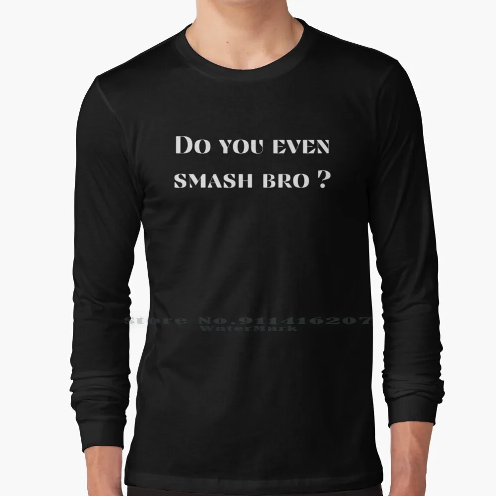 Vuoi Anche Smash Bro T Shirt 100% Puro Cotone Anche Smash Bro Bro Funny Cool Meme Vine Beach Awesome Bros College Fun