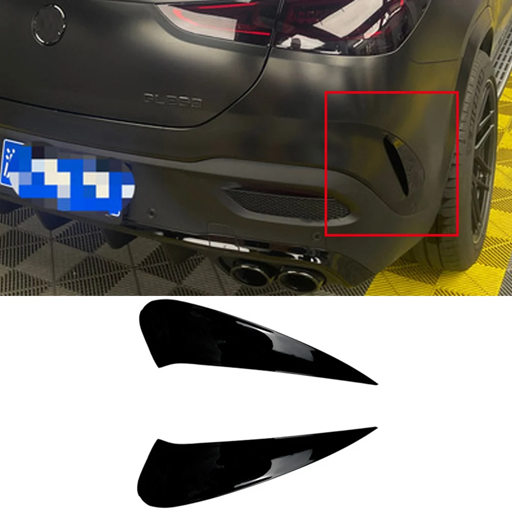 Paraurti Posteriore Per Auto Amg Bar Wind Blade Posteriore Wind Blade Air Vent Canards Per Mercedes Benz Gle Coupe C167 Gle350 Gle450 Amg