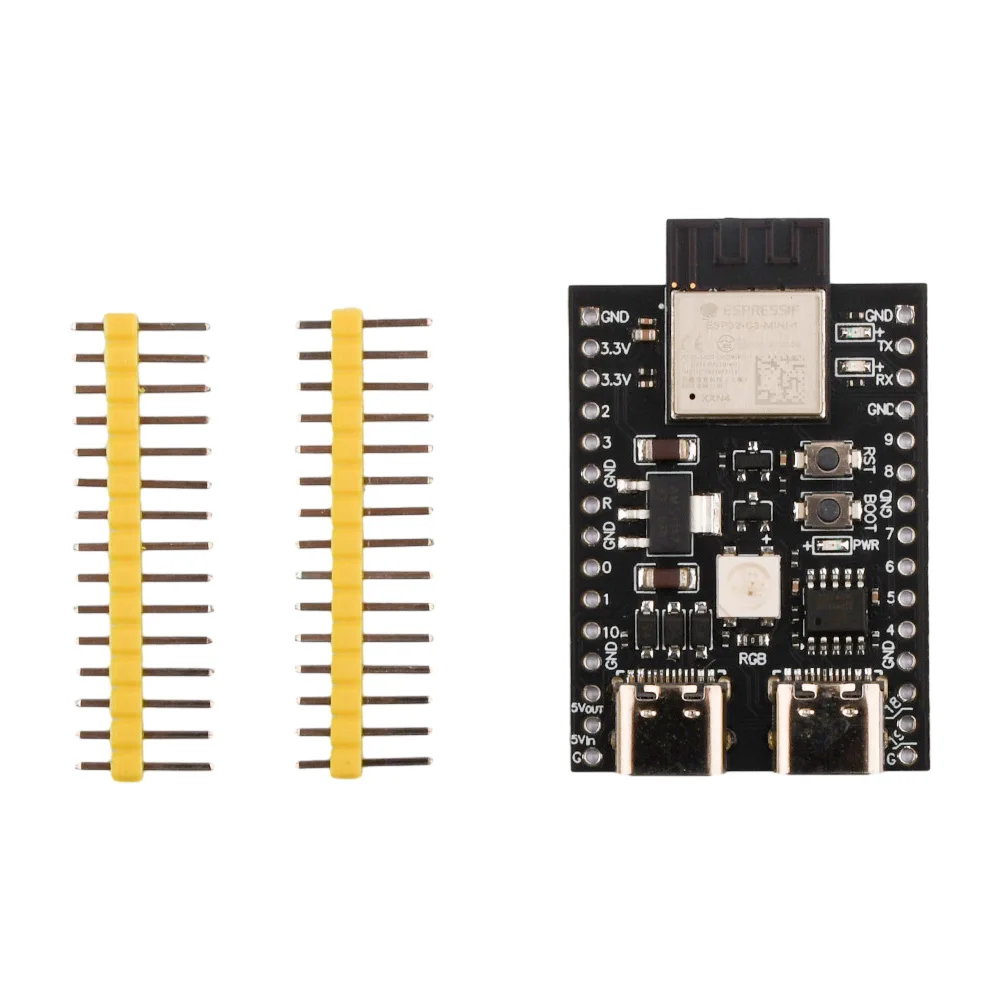 Dual Type-C Esp32-C3-Devkitc-1 Esp32-C3 Wifi Bluetooth-Compatibile 5.0 Mesh Development Board Modulo Wireless Esp32 Per Arduino