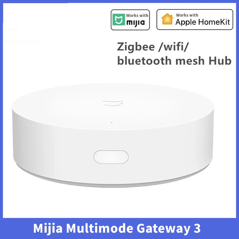 Mijia Smart Multimode Gateway 3 Zigbee Wifi Bluetooth Mesh Hub Smart Home Hub Funziona Con L'App Mi Home Apple Homekit