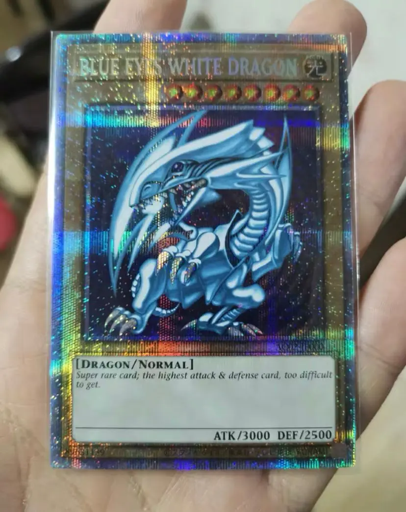 Ac02-Jp000-Yugioh-Drago Bianco Giapponese-Occhi Blu-Prismatico Raro