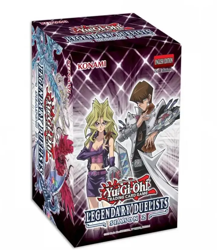 Yu-Gi-Oh Tcg Lds2 Duellanti Leggendari: Stagione 2 (Lds2) Occhi Blu Drago Bianco Versione Europea Scatola Originale
