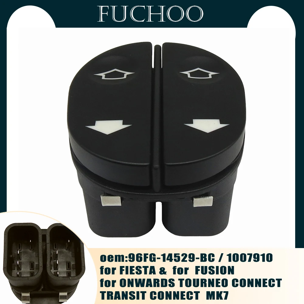 Ricambi Auto Rhd Power Master Pulsante Di Controllo Dell'Interruttore Della Finestra Per Fiesta Fusion Street Ka Puma In Poi Tourneo Connect Muslimah