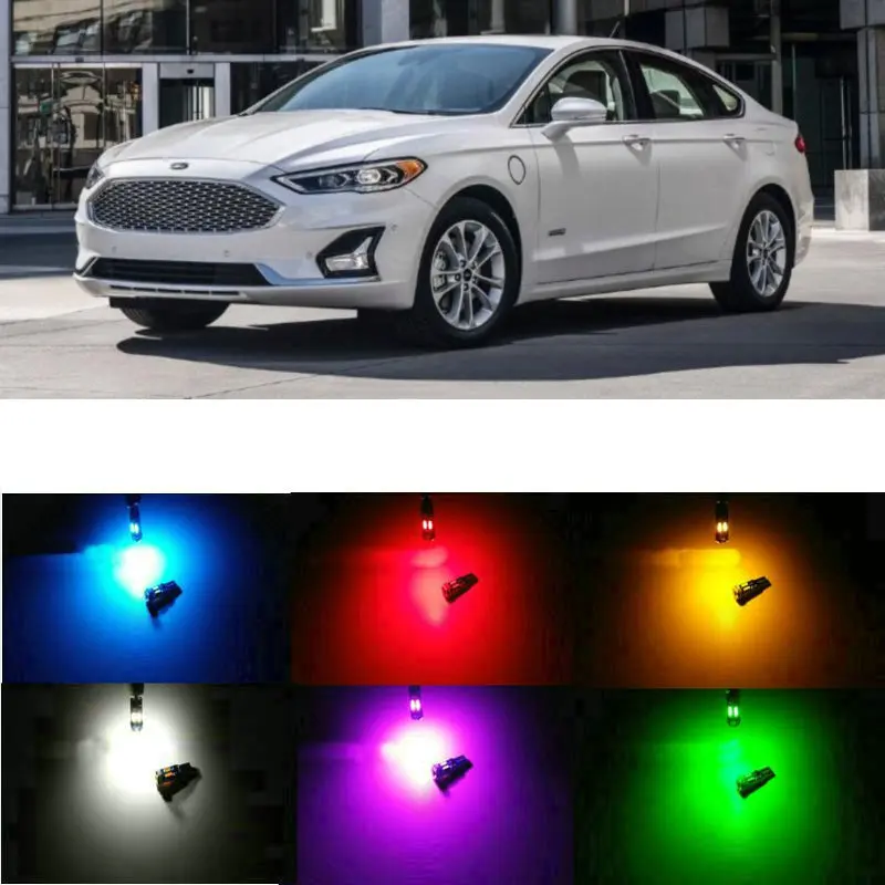 20 Pz/Lotto Canbus T5 Cruscotto Lampadine A Led Per Ford Fusion Galaxy Grand Ka Rb Maverick Puma Ranger S-Max Street Tourneo