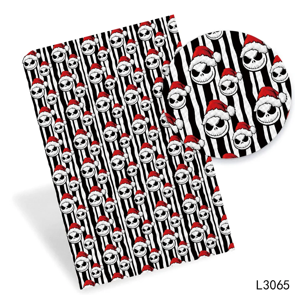 Disney The Nightmare Before Christmas Ecopelle 30 X136Cm Per Fiocchi Per Capelli Materiali Artigianali Fatti A Mano Fai Da Te